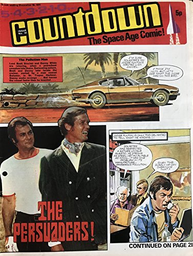 Vintage Ultra Rare Countdown The Space Age Comic Magazine Issue No. 44 December 18th 1971 [Comic] Polystyle Publication [Comic] Polystyle Publication