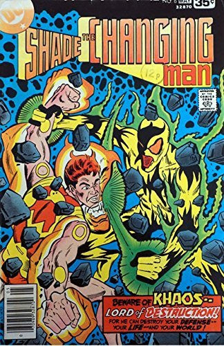 Vintage DC Comics Shade The Changing Man Comic Issue Number 6