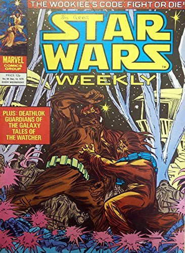 Star Wars Weekly,No 95, December 1979, Marvel Comics,Space Fantasy
