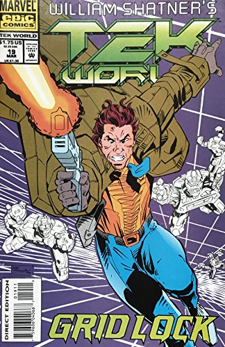Vintage 1994 Marvel Epic William Shatner's Tek World - Volume 1, Issue No. 19 March 1994 Ex Shop Stoc