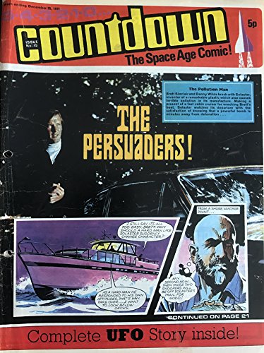 Vintage Ultra Rare Countdown The Space Age Comic Magazine Issue No. 45 December 25th 1971 [Comic] Polystyle Publication [Comic] Polystyle Publication