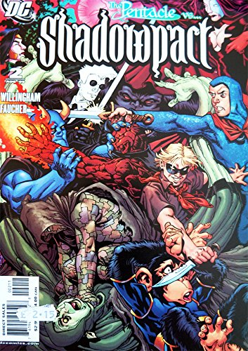 Vintage DC Comics The Pentacle Vs.. Shadowpact - Featuring The Outrageous Stars Of Day Of Vengence - Issue Number 2 - Second Issue August 2006 [Comic] Bill Willingham and Joey Cavalieri [Comic] Bill Willingham and Joey Cavalieri