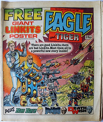 Vintage Eagle And Tiger Weekly Comic Every Monday Issue No. 212 12th April 1986 - IPC Magazines