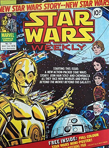 Star Wars Weekly (Vol 1) # 13 ( Original Marvel UK COMIC release )