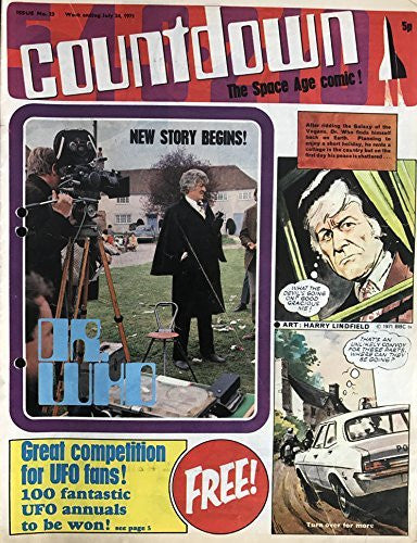 Vintage Ultra Rare Countdown The Space Age Comic Magazine Issue No. 23 July 24th 1971