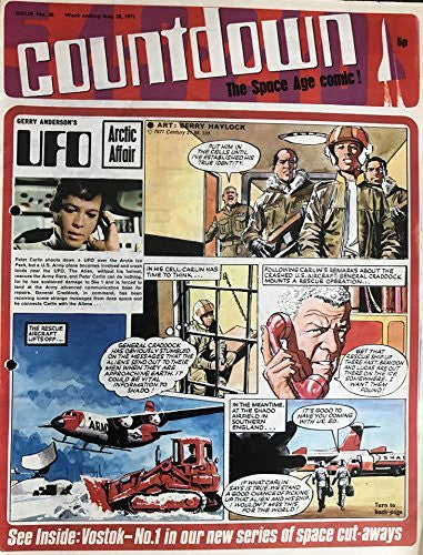 Vintage Ultra Rare Countdown The Space Age Comic Magazine Issue No. 28 August 28th 1971