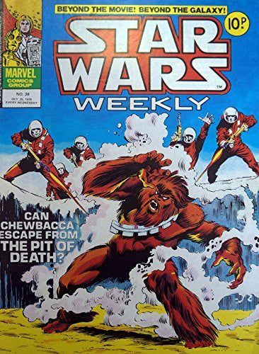 Star Wars Weekly,No 38, October 1978, Marvel Comics,Space Fantasy