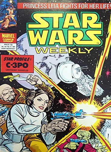 Star Wars Weekly,No 105, February 1980, Marvel Comics,Space Fantasy