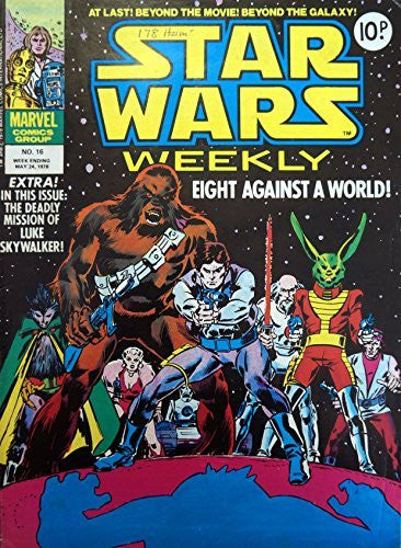 Star Wars Weekly (Vol 1) # 16 ( Original Marvel UK COMIC release )
