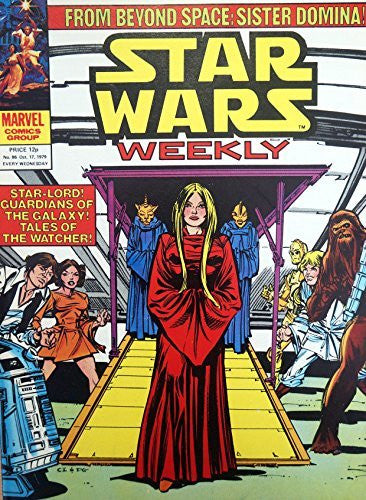 Star Wars Weekly,No 86, October 1979, Marvel Comics,Space Fantasy