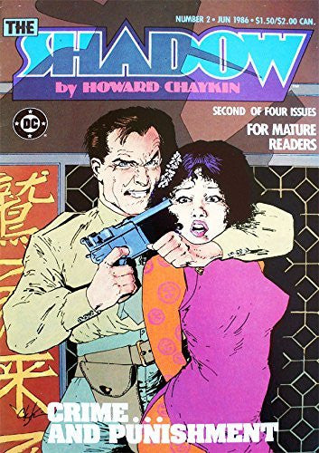 THE SHADOW by Howard Chaykin No 2 June 1986