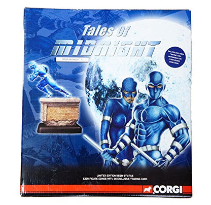 Vintage 2006 Corgi - Beyond Starlight - Tales Of Midnight Limited Edition 7 Inch Midnight Figure Resin Statue With Redeemable Exclusive Trading Card - Brand New Shop Stock Room Find