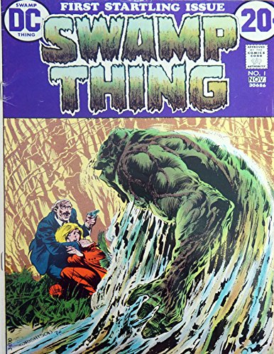 Vintage Very Rare DC Comics Swamp Thing - First Startling Issue - Comic Issue No. 1 - November 1972 - Ex Shop Stock [Unknown Binding]