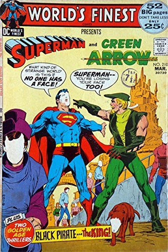 Vintage DC Comics World Finest Comics Issue Number 210