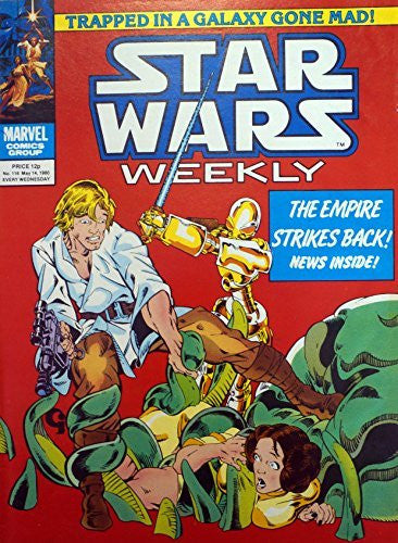 Star Wars Weekly,No 116, May 1980, Marvel Comics,Space Fantasy