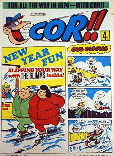 Cor Vintage Cor!! Weekly Boys And Girls Comic from 5th January 1974