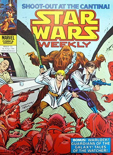 Star Wars Weekly,No 75, August 1979, Marvel Comics,Space Fantasy