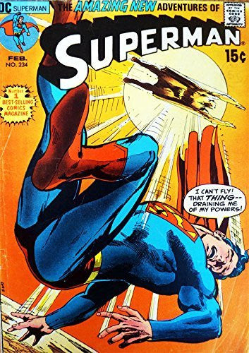 Vintage DC Comics The Amazing Adventures Of Superman Comic No. 234