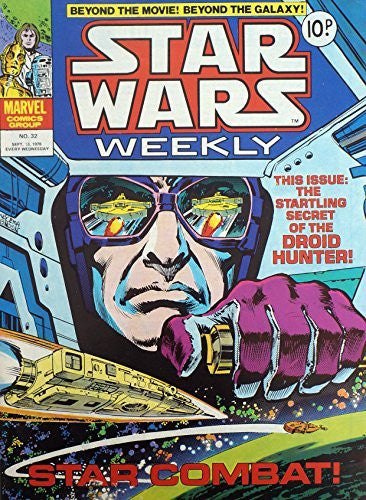 Star Wars Weekly,No 32, September 1978, Marvel Comics,Space Fantasy