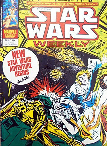 Star Wars Weekly,No 54, February 1979, Marvel Comics,Space Fantasy