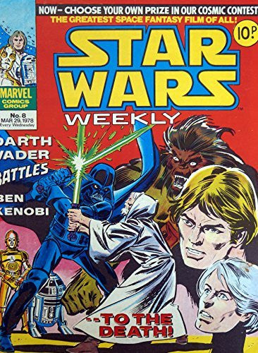 Star Wars Weekly (Vol 1) # 8 ( Original Marvel UK COMIC release )