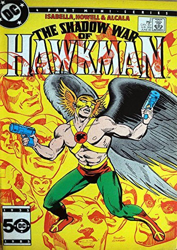 Vintage DC Comics The Shadow Of Hawkman Comic Issue Number 2 - June 1985