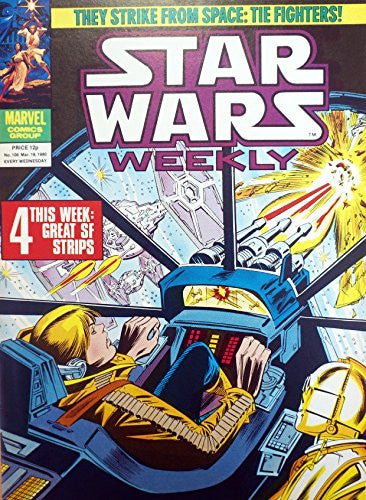 Star Wars Weekly,No 108, March 1980, Marvel Comics,Space Fantasy