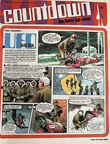 Vintage Ultra Rare Countdown The Space Age Comic Magazine Issue No. 30 September 11th 1971