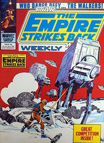 The Empire Strikes Back - Star Wars Weekly (Vol 1) # 123 ( Original Marvel UK COMIC release )
