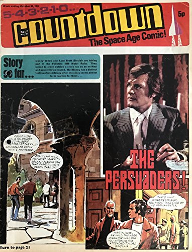 Vintage Ultra Rare Countdown The Space Age Comic Magazine Issue No. 37 October 30th 1971 [Comic] Polystyle Publication [Comic] Polystyle Publication