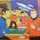 Star Trek Vintage 1975 Whitman 224 Piece Fully Interlocking Jigsaw Puzzle Number 7611 The Bridge And Crew