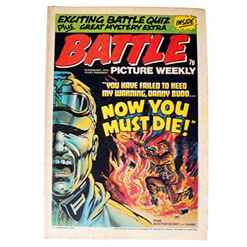 Vintage Battle Picture Weekly Boys Comic Every Thursday 28th February 1976 By IPC Magazines Ltd [Comic] IPC Magazines