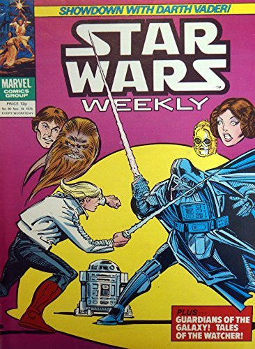 Star Wars Weekly,No 90, November 1979, Marvel Comics,Space Fantasy