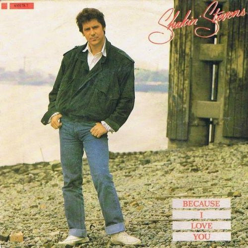 Shakin' Stevens - Because I Love You - Epic - EPC 650178 7, Epic - 650178 7