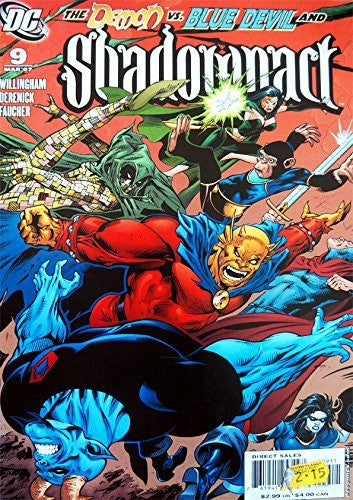 Vintage DC Comics The Demon Vs. Blue Devil And Shadowpact - Featuring The Outrageous Stars Of Day Of Vengence - Issue Number 9 - Ninth Issue March 2007