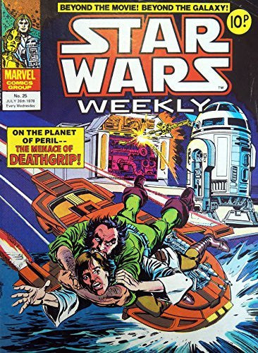 Star Wars Weekly,No 25, 1978, Marvel Comics,Space Fantasy