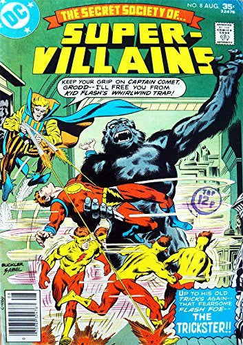 Vintage DC Comics The Secret Society Of Super Villains Comic Issue Number 8