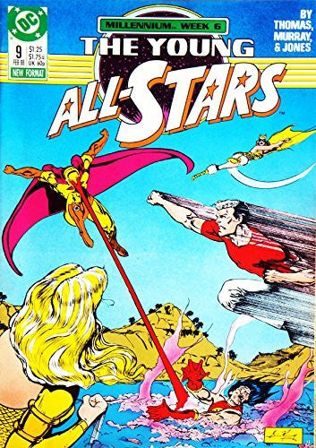Vintage DC Comics Millennium Week 6 The Young All Stars Issue 9 February 1988