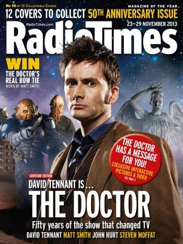 Radio Times: Doctor Who 50th Anniversary Issue, 23-29 Nov. 2013, #10 of 12 David Tennant