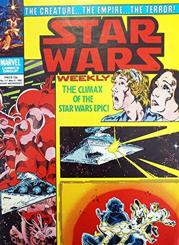 Star Wars Weekly,No 117, May 1980, Marvel Comics,Space Fantasy