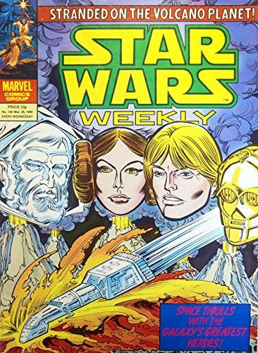 Star Wars Weekly,No 109, March 1980, Marvel Comics,Space Fantasy
