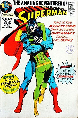 Vintage Bronze Age The Amazing Adventures Of Superman No. 243 October 1971
