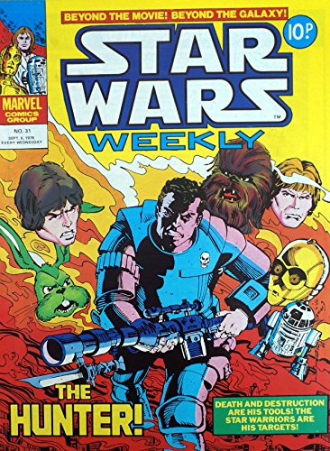 Star Wars Weekly,No 31, September 1978, Marvel Comics,Space Fantasy [Paperback] Stan Lee Marvel Comics International