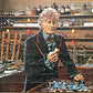 Vintage Doctor Dr Who 1973 Whitman 125 Large Piece Jigsaw Puzzle Jon Pertwee In The Lab Number 7408.