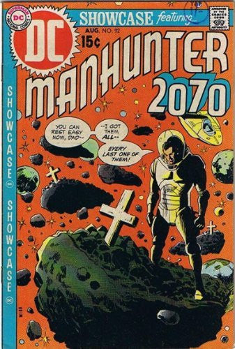 Vintage DC Comics Showcase Presents Manhunter 2070 Comic Issue Number 92