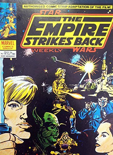 The Empire Strikes Back, Star Wars Weekly,No 128, August 1980, Marvel Comics,Space Fantasy