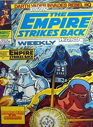 The Empire Strikes Back - Star Wars Weekly (Vol 1) # 124 ( Original Marvel UK COMIC release )