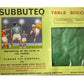 Vintage 1970 Subbuteo Table Soccer Continental Display Edition 100% Complete In The Original Box