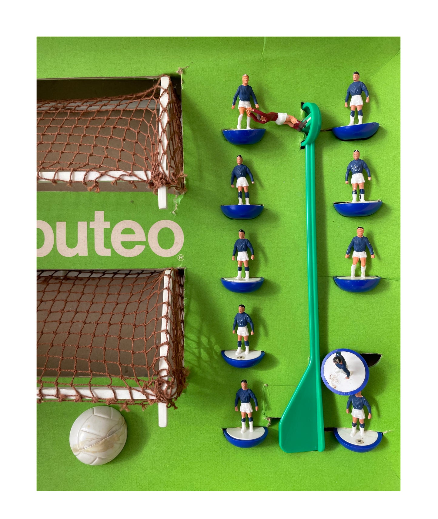 Vintage 1970 Subbuteo Table Soccer Continental Display Edition 100% Complete In The Original Box