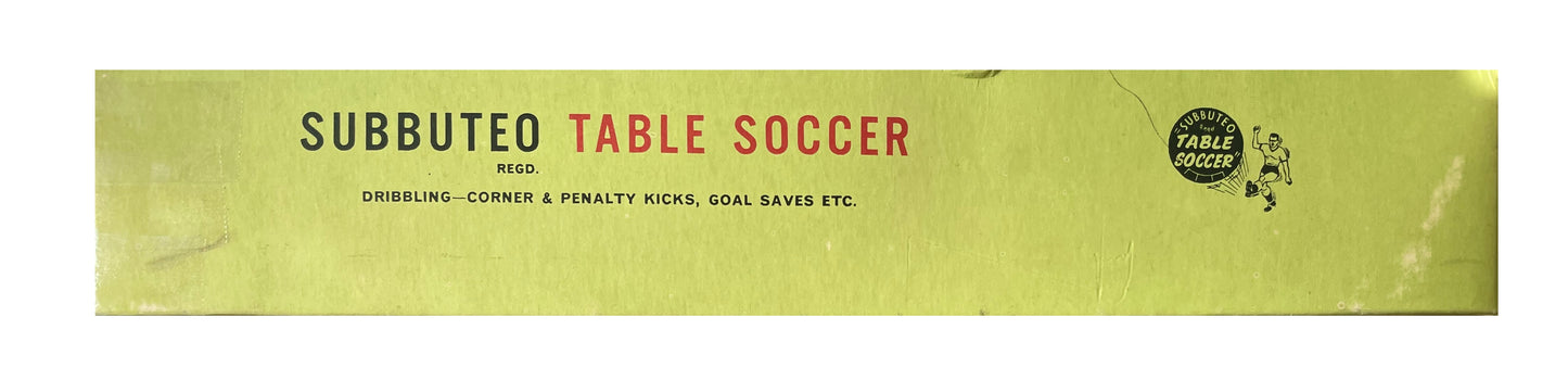 Vintage 1970 Subbuteo Table Soccer Continental Display Edition 100% Complete In The Original Box